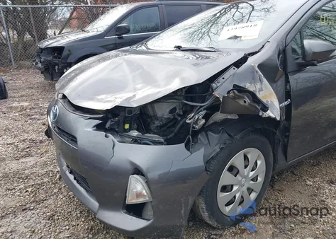 2012 Toyota Prius C Two from USA, damaged, VIN JTDKDTB39C1004679